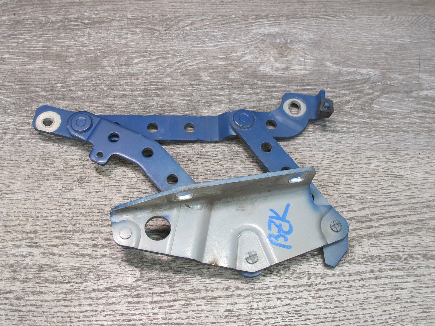 96-02 BMW E36/7 Z3 Set of 2 Front Left & Right Hood Bonnet Hinge Blue OEM