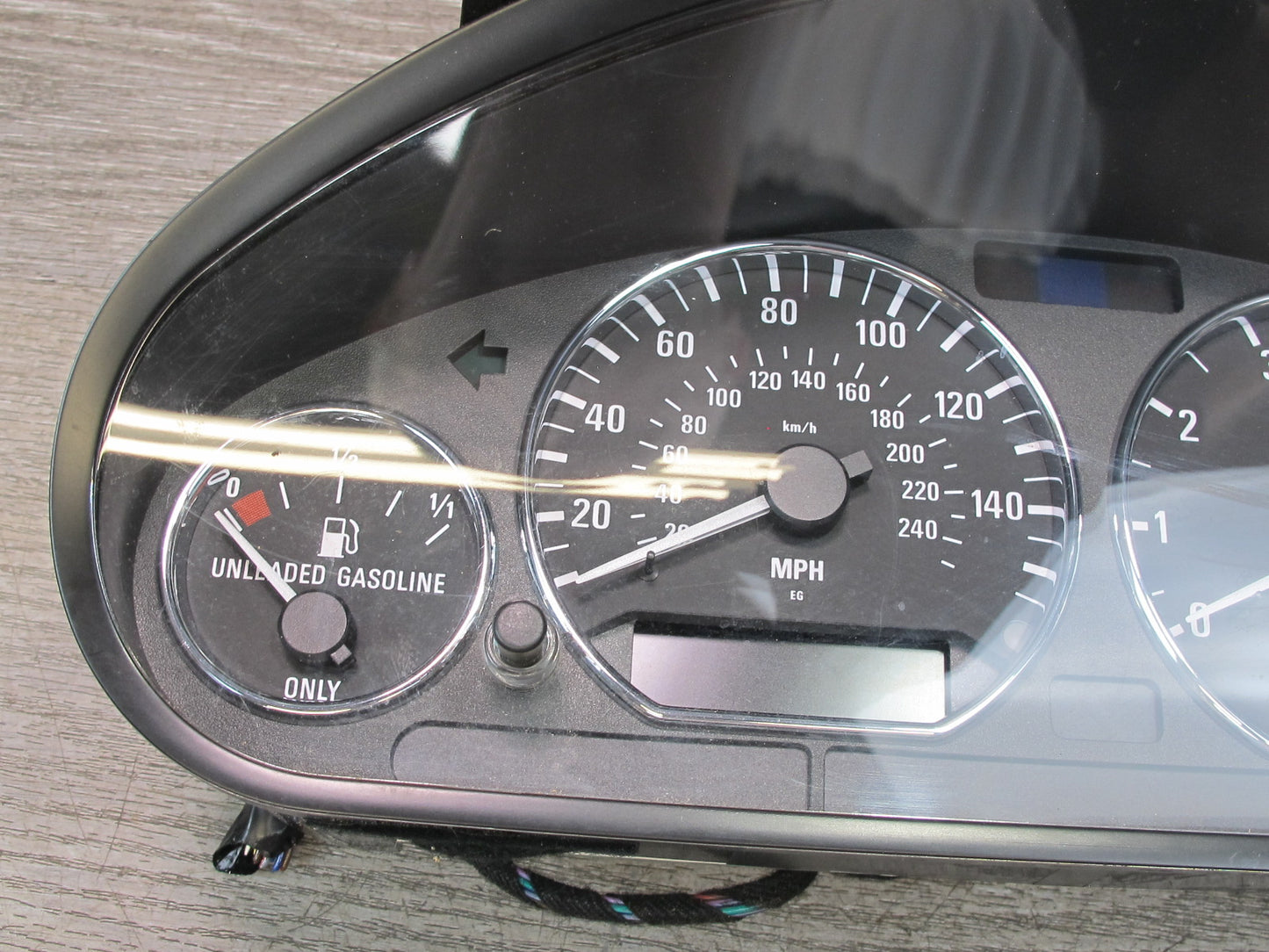 01-02 BMW E36/7 Z3 M54 M/T Instrument Cluster Gauge Speedometer 6901516 OEM