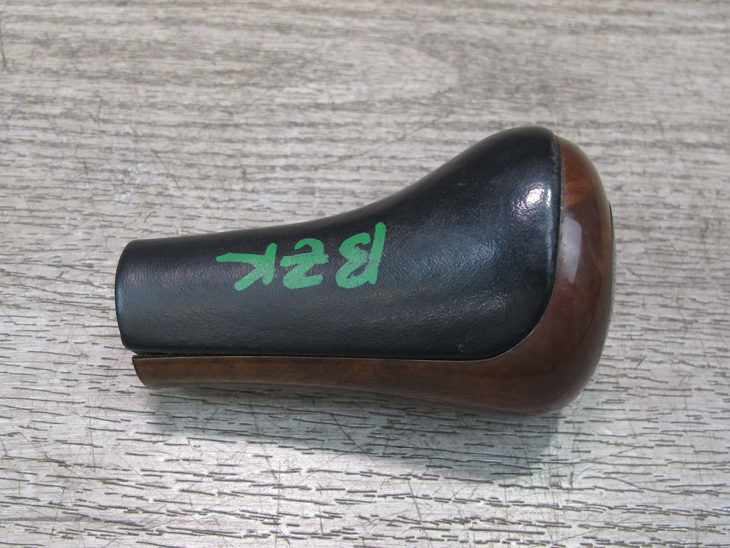 00-02 BMW E36/7 Z3 M 5SP M/T Manual Transmission Leather Wood Shifter Knob OEM
