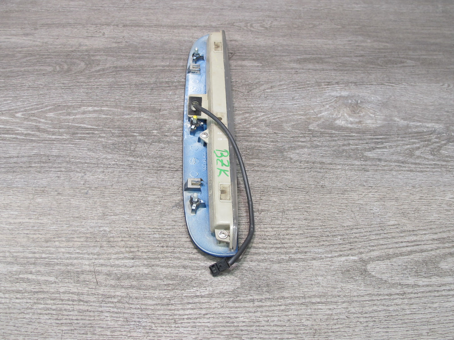 00-02 BMW E36/7 Z3 Roadster Rear Trunk Third Brake Light w Cover Blue OEM
