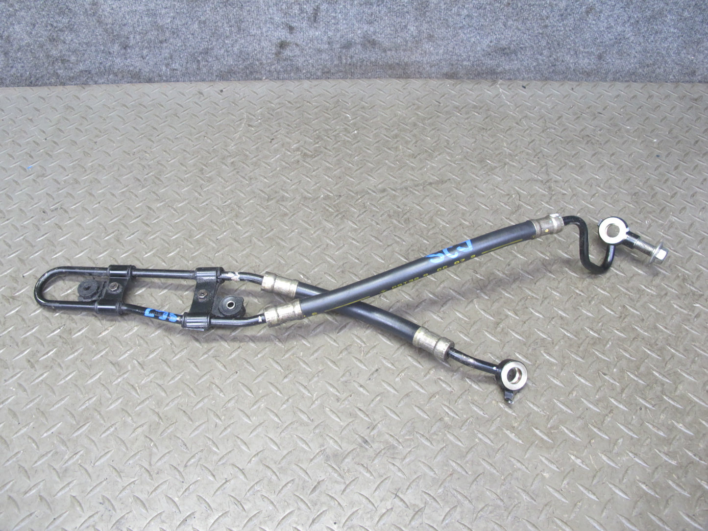 92-94 Lexus JZZ31L SC300 Power Steering Oil Cooler Cooling Hose Line Pipe OEM