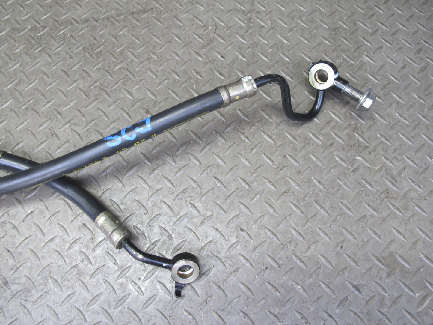92-94 Lexus JZZ31L SC300 Power Steering Oil Cooler Cooling Hose Line Pipe OEM