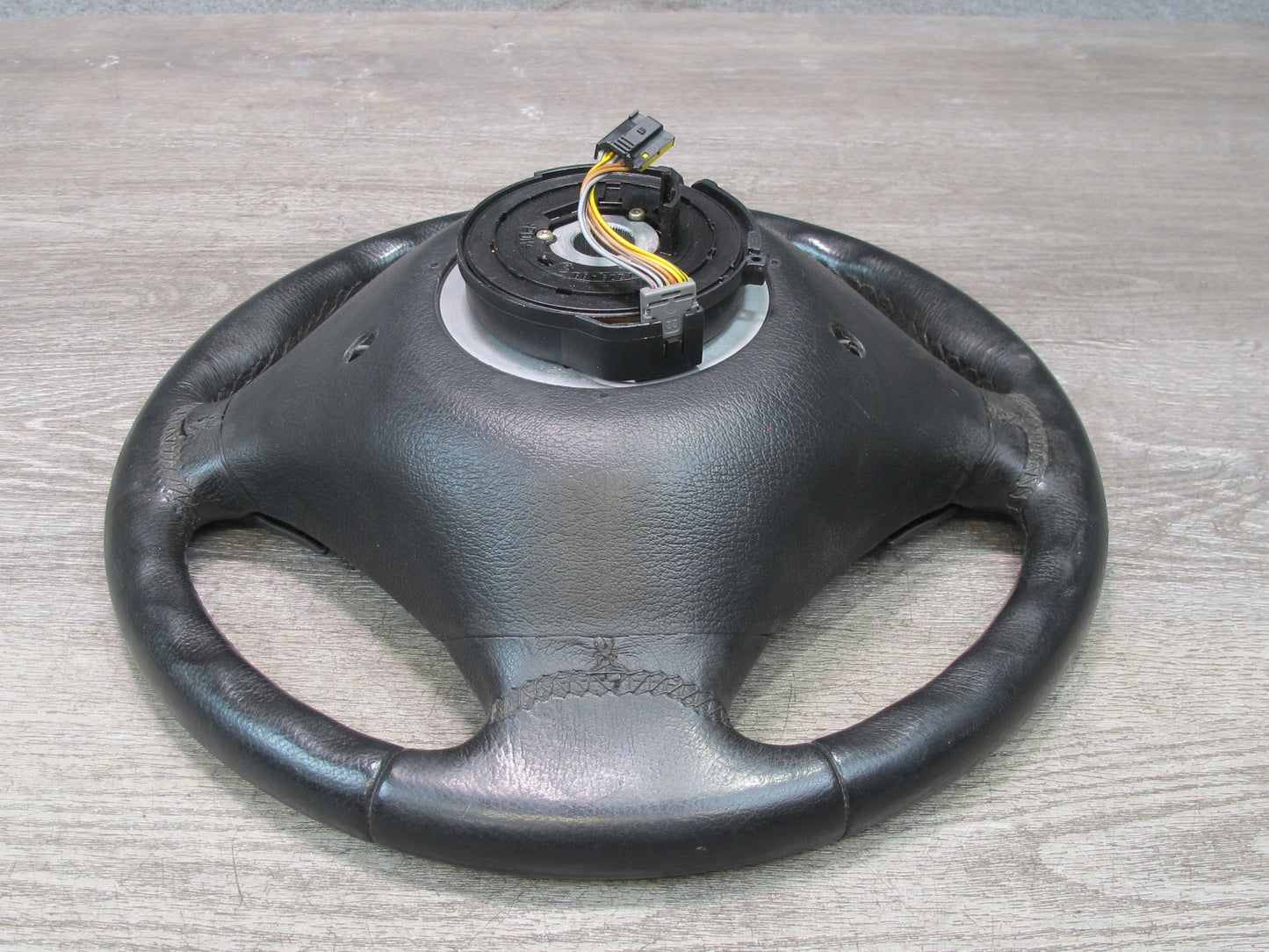 00-02 BMW E36/7 Z3 M-sport Leather 3 Spoke Steering Black 2229430 OEM