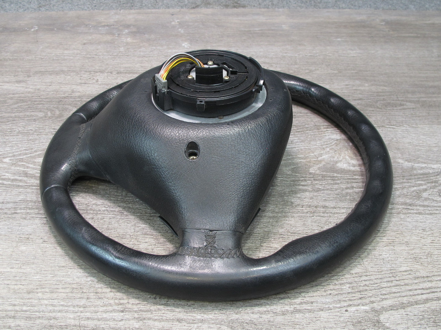 00-02 BMW E36/7 Z3 M-sport Leather 3 Spoke Steering Black 2229430 OEM