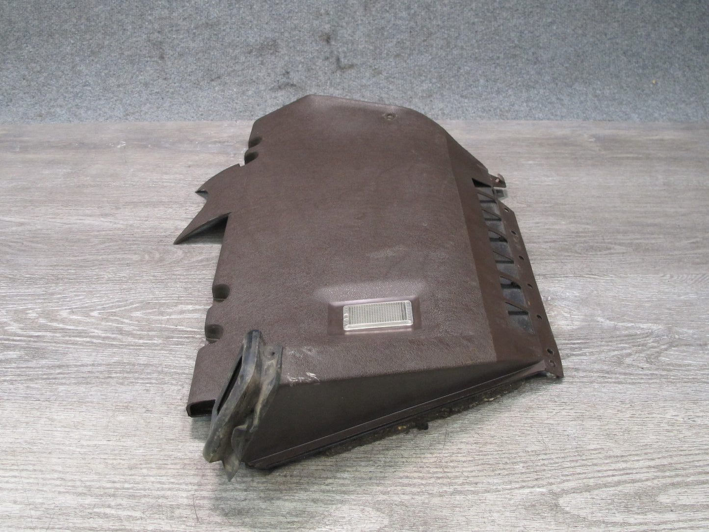 73-85 Mercedes R107 Sl-class Dash Lower Left Kick Trim Cover Panel Brown OEM
