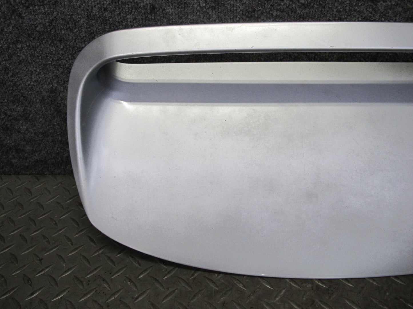 08-14 Subaru Impreza WRX Turbo Front Hood Scoop Insert Duct ICE Silver OEM