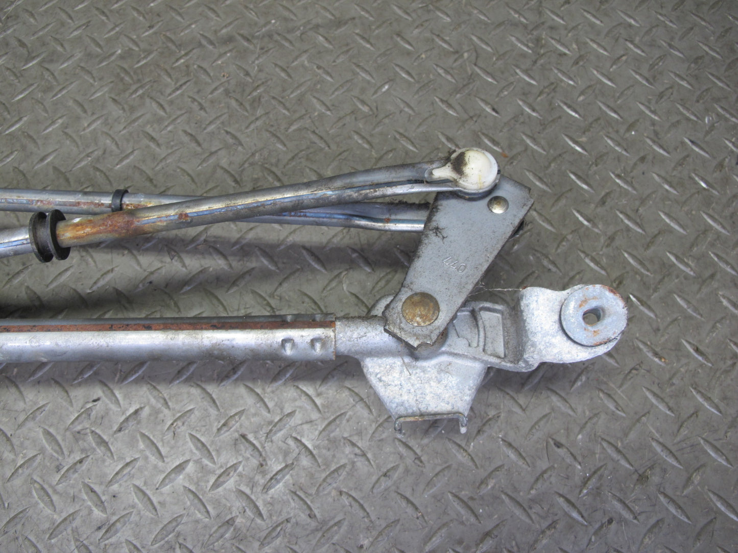 08-14 Subaru Impreza WRX 2.5L Windshield Wiper Transmission Linkage w Motor OEM