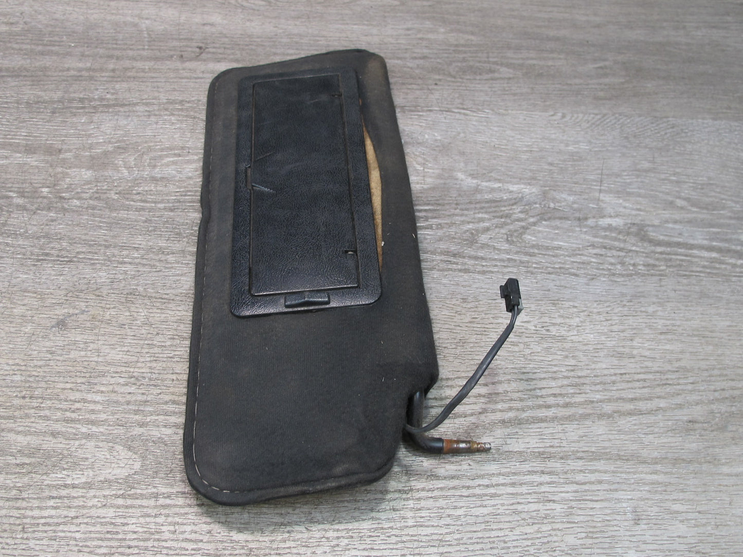 84-96 Chevrolet Corvette C4 Set of 2 Front Left & Right Sun Visor Black OEM