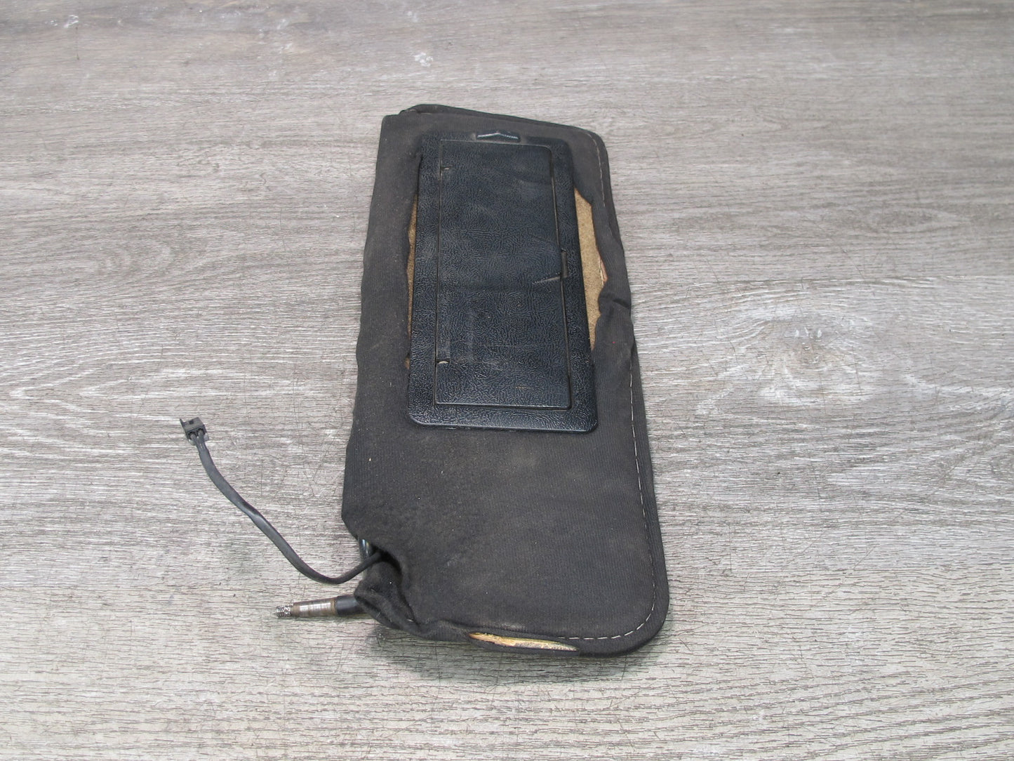 84-96 Chevrolet Corvette C4 Set of 2 Front Left & Right Sun Visor Black OEM