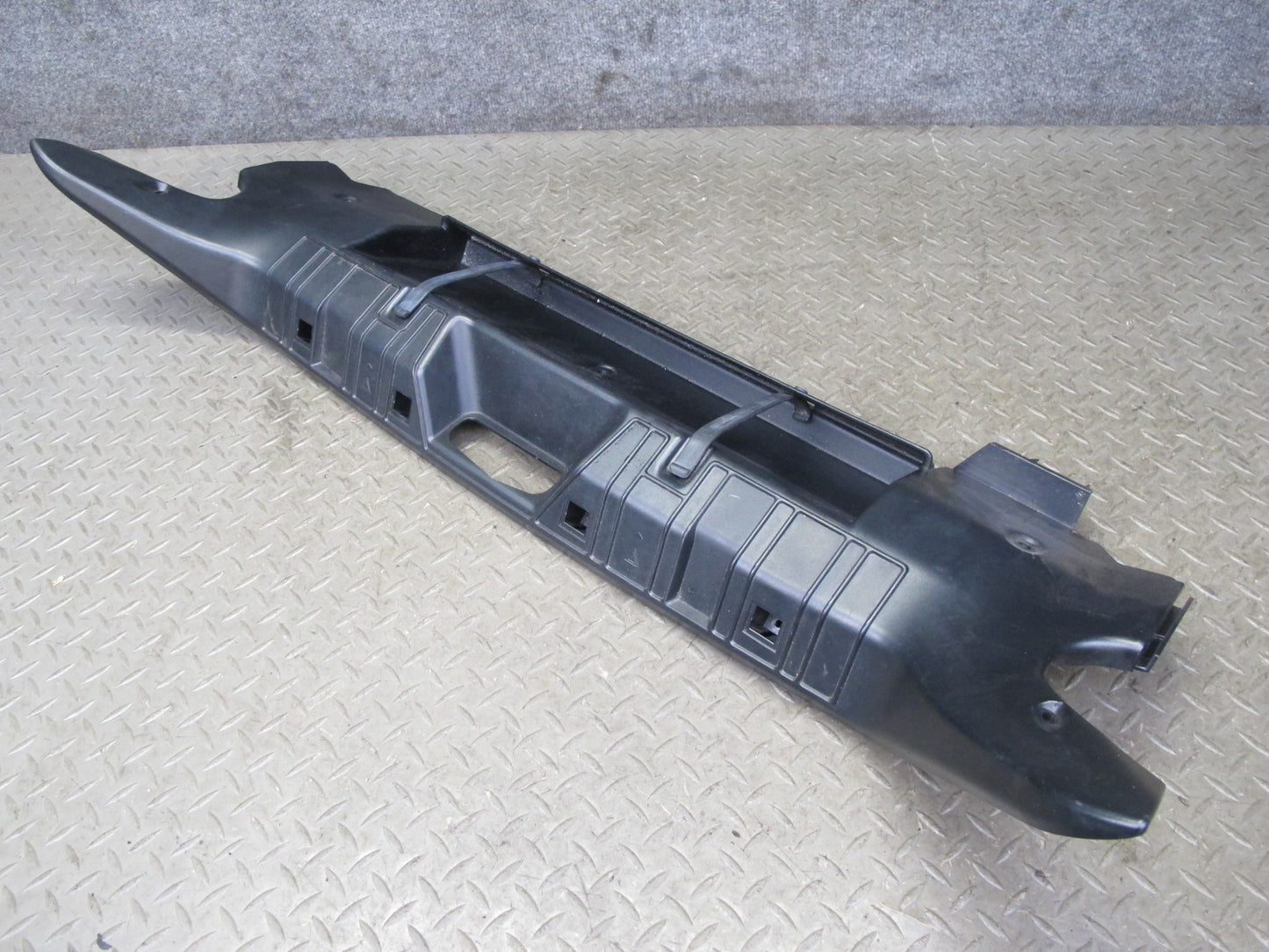 00-02 BMW E36/7 Z3 Roadster Rear Trunk Scuff Plate Trim Panel Black 8410735 OEM