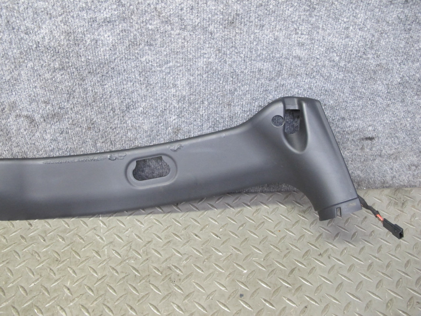 96-02 BMW E36/7 Z3 Roadster Front Headliner Trim Panel Black OEM
