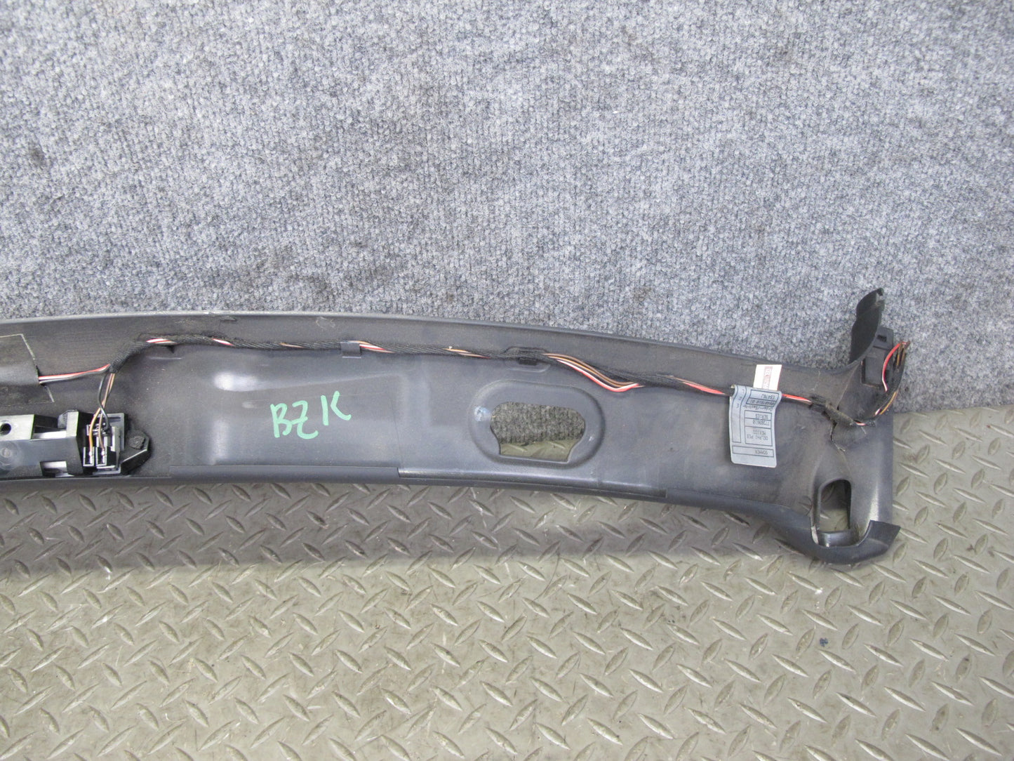 96-02 BMW E36/7 Z3 Roadster Front Headliner Trim Panel Black OEM