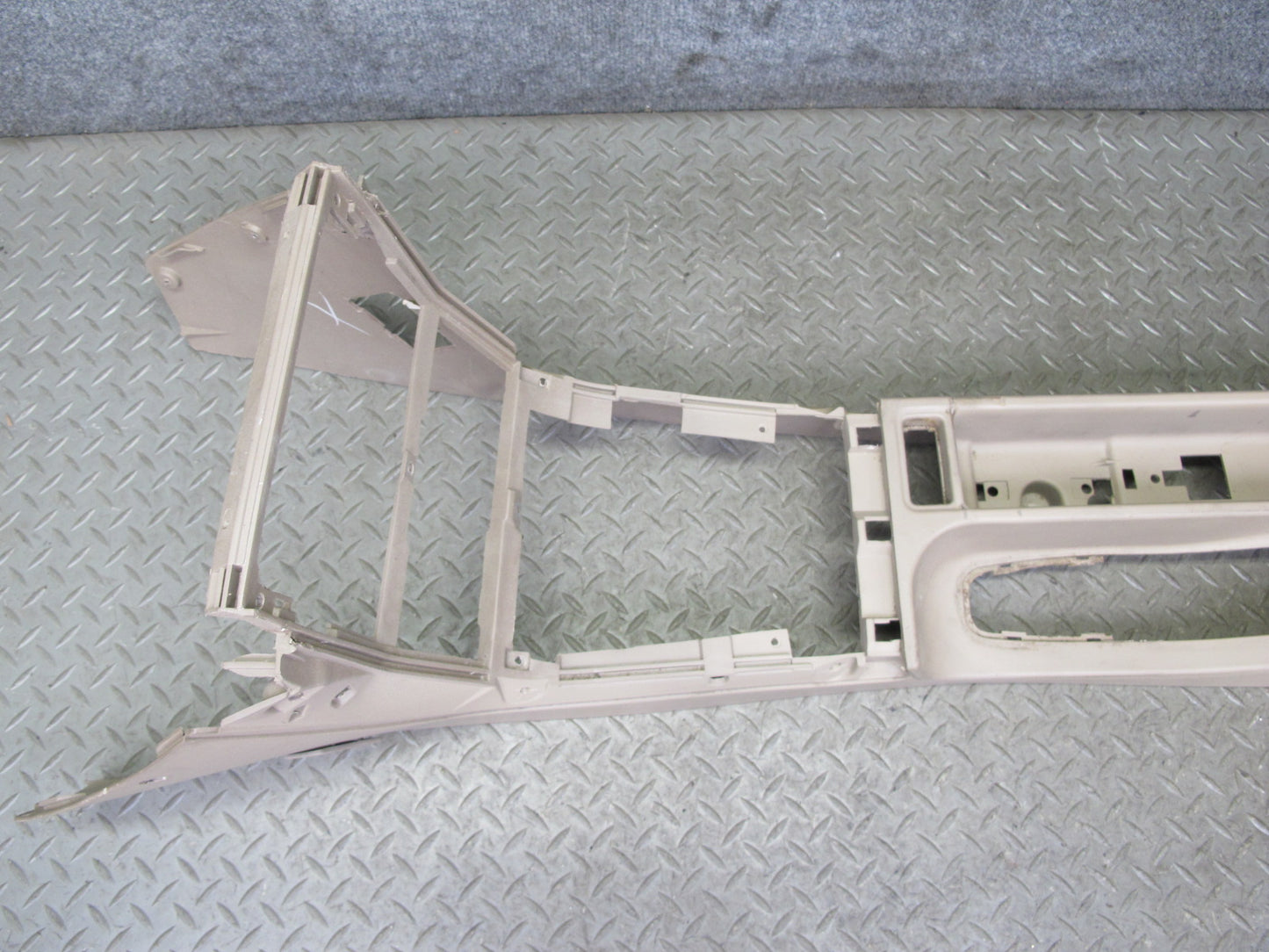 96-02 BMW E36/7 Z3 Roadster Center Console Trim Cover Panel Beige OEM