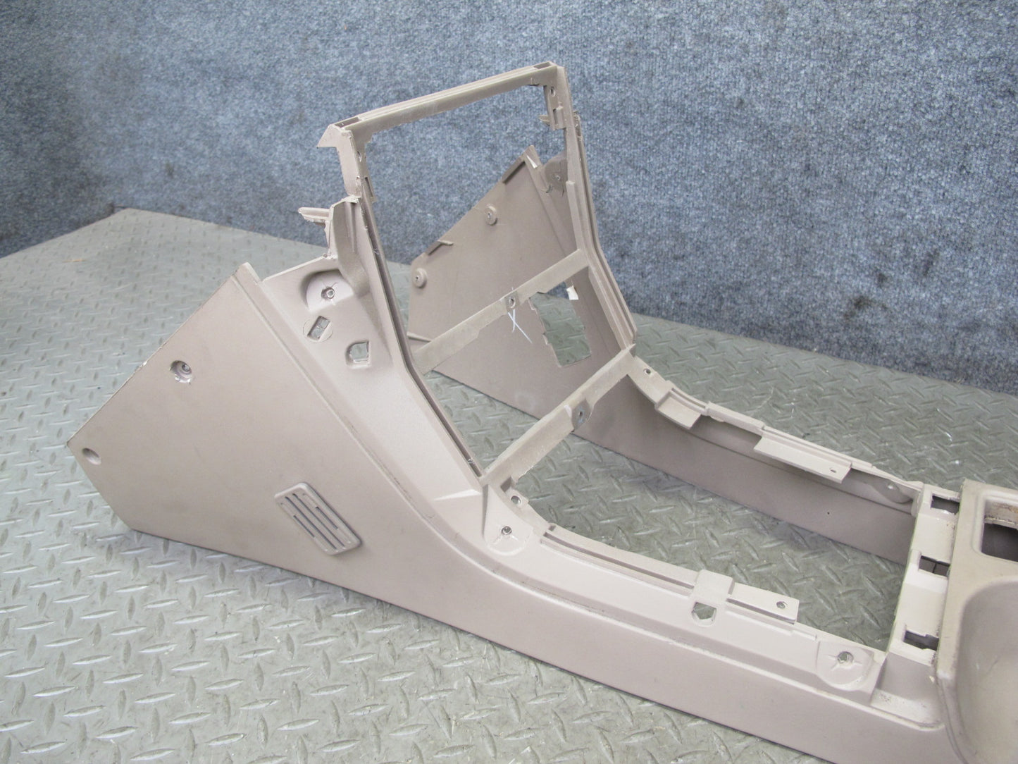 96-02 BMW E36/7 Z3 Roadster Center Console Trim Cover Panel Beige OEM