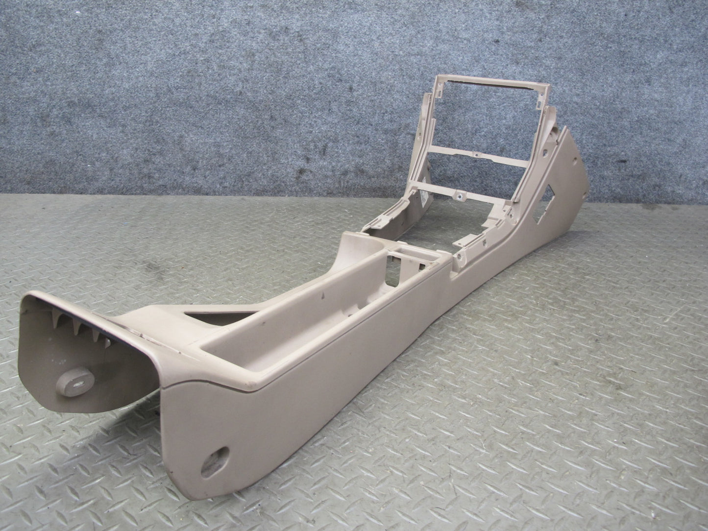 96-02 BMW E36/7 Z3 Roadster Center Console Trim Cover Panel Beige OEM