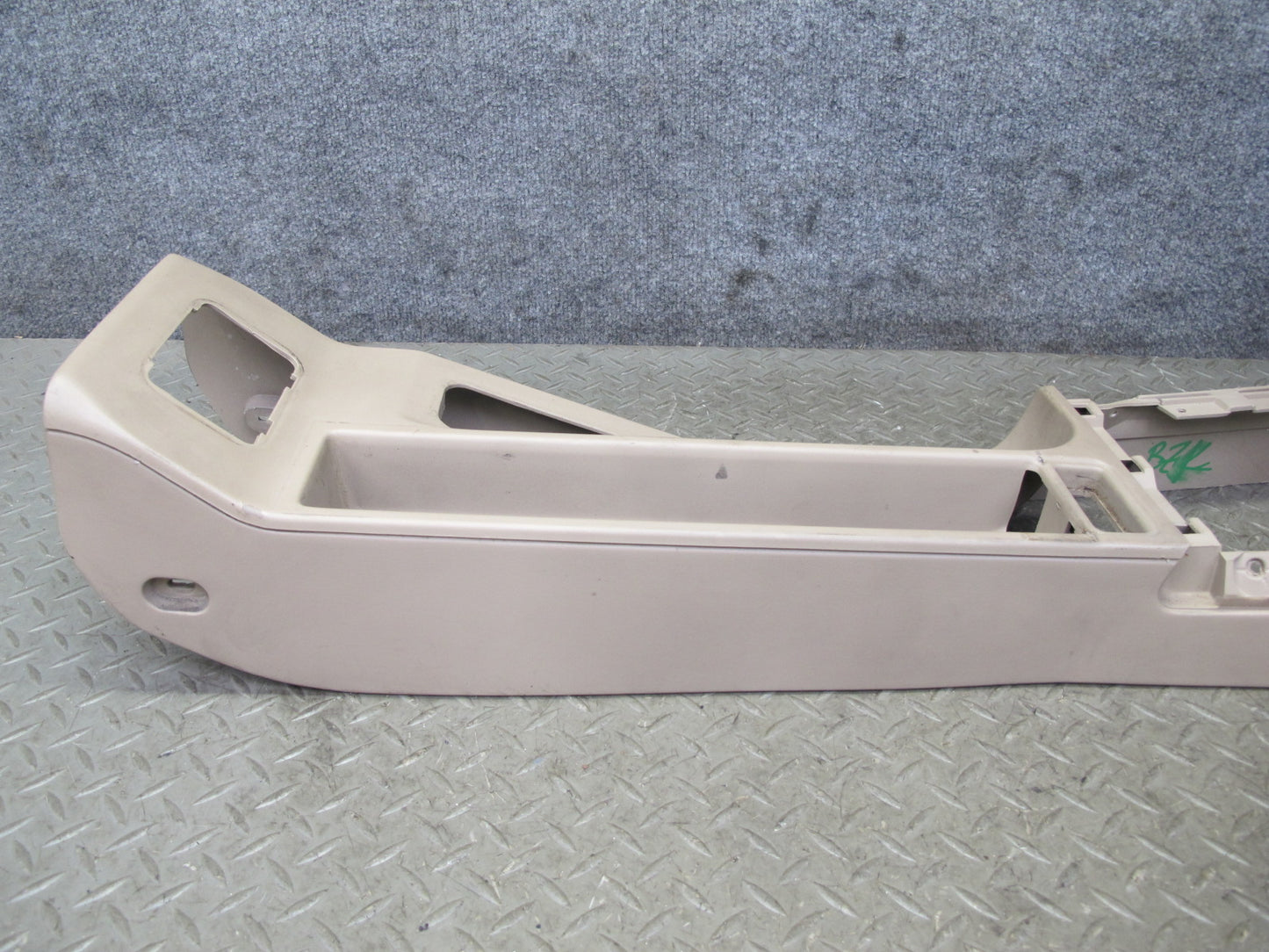 96-02 BMW E36/7 Z3 Roadster Center Console Trim Cover Panel Beige OEM