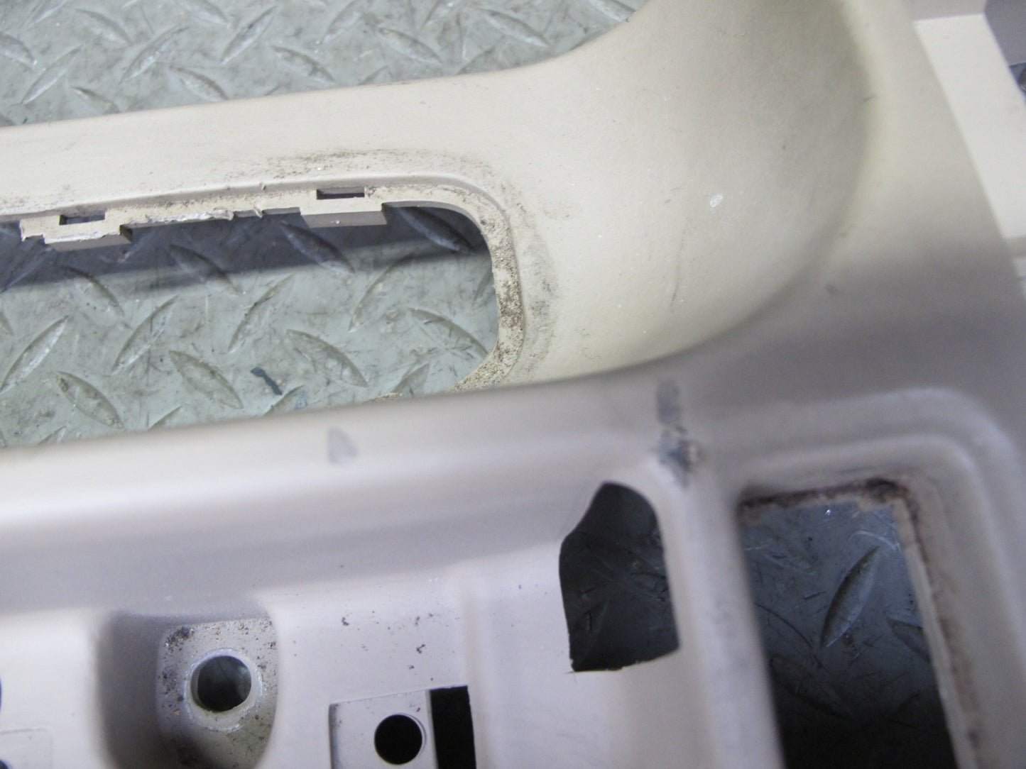 96-02 BMW E36/7 Z3 Roadster Center Console Trim Cover Panel Beige OEM