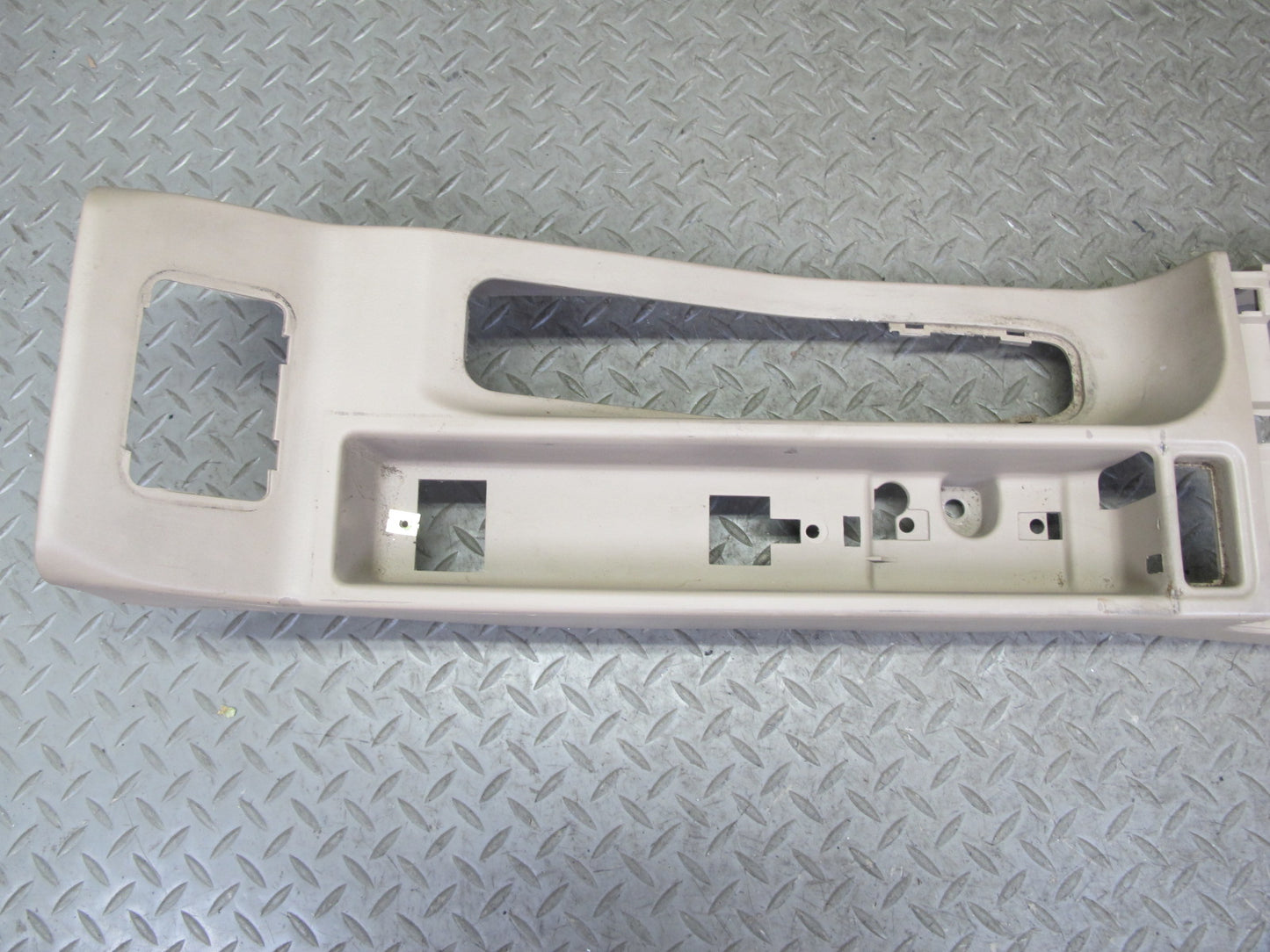 96-02 BMW E36/7 Z3 Roadster Center Console Trim Cover Panel Beige OEM