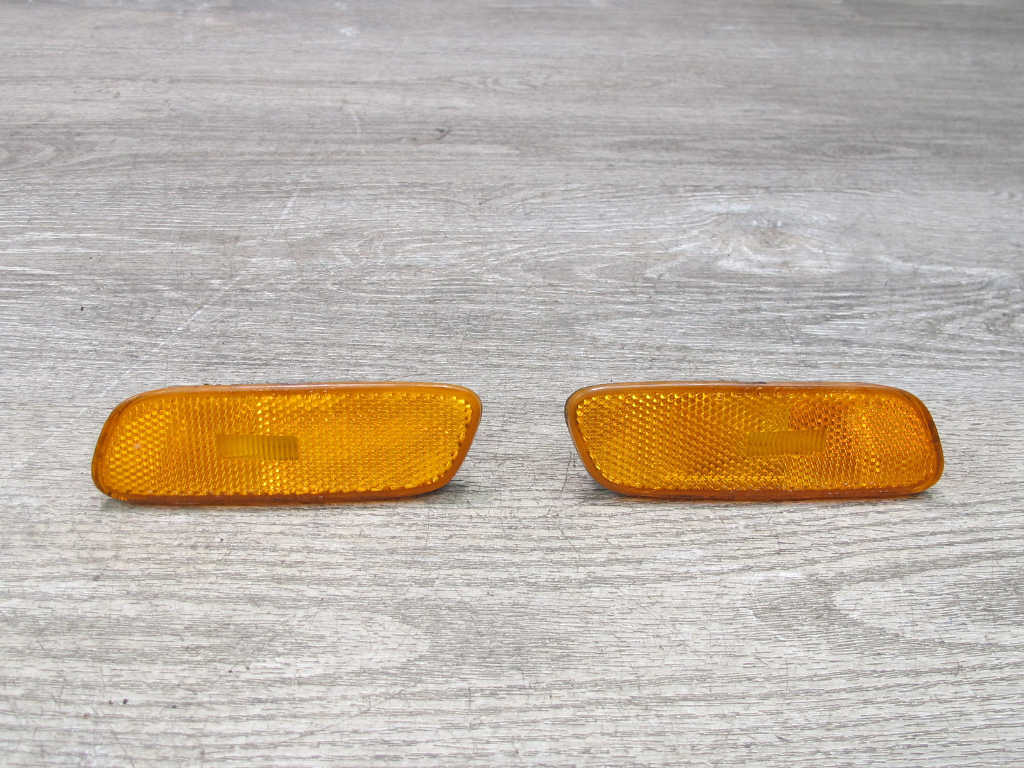 92-00 Lexus JZZ31L SC300 SC400 Set of 2 Front Marker Light Lamp Reflectors OEM