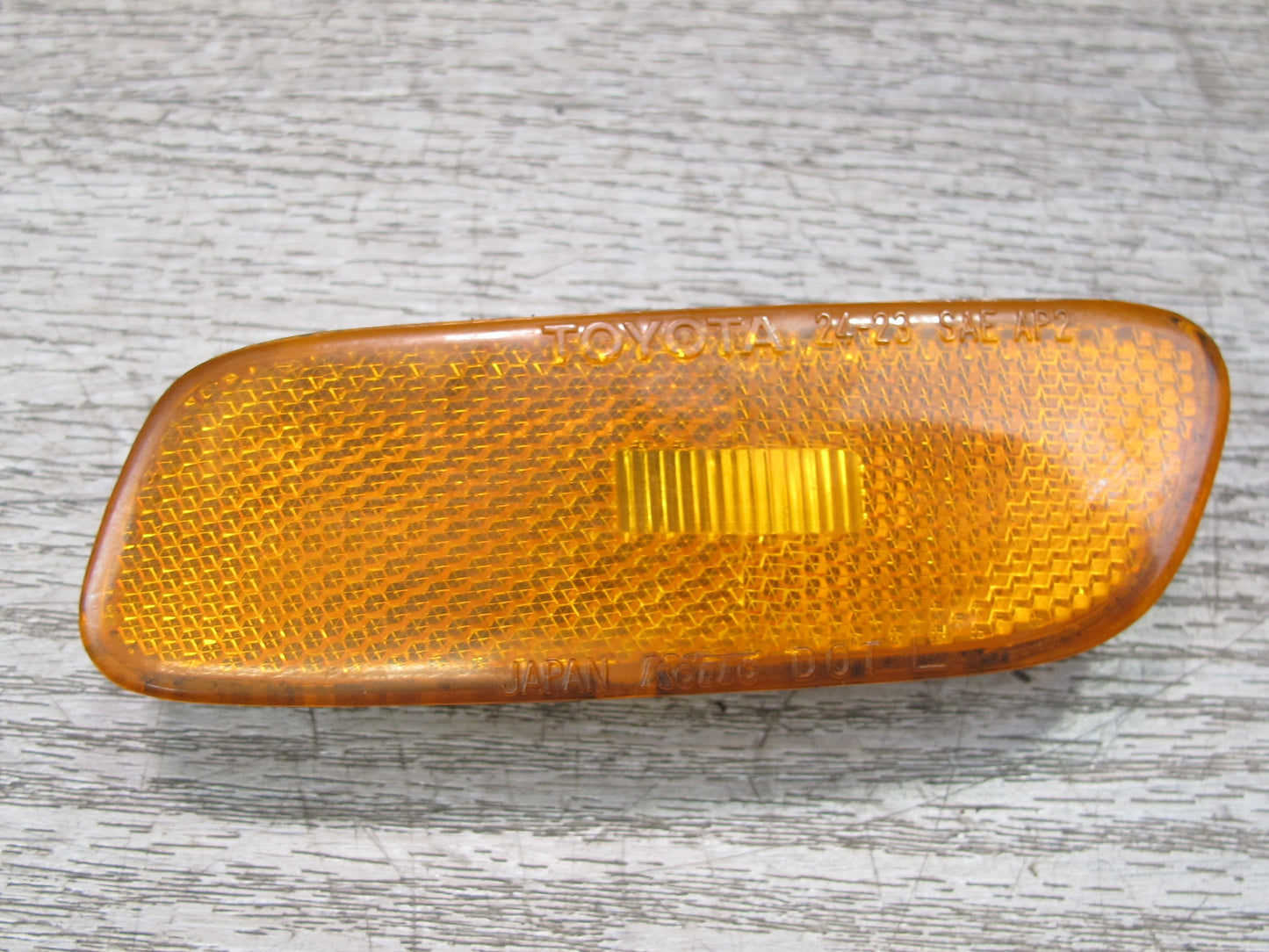 92-00 Lexus JZZ31L SC300 SC400 Set of 2 Front Marker Light Lamp Reflectors OEM