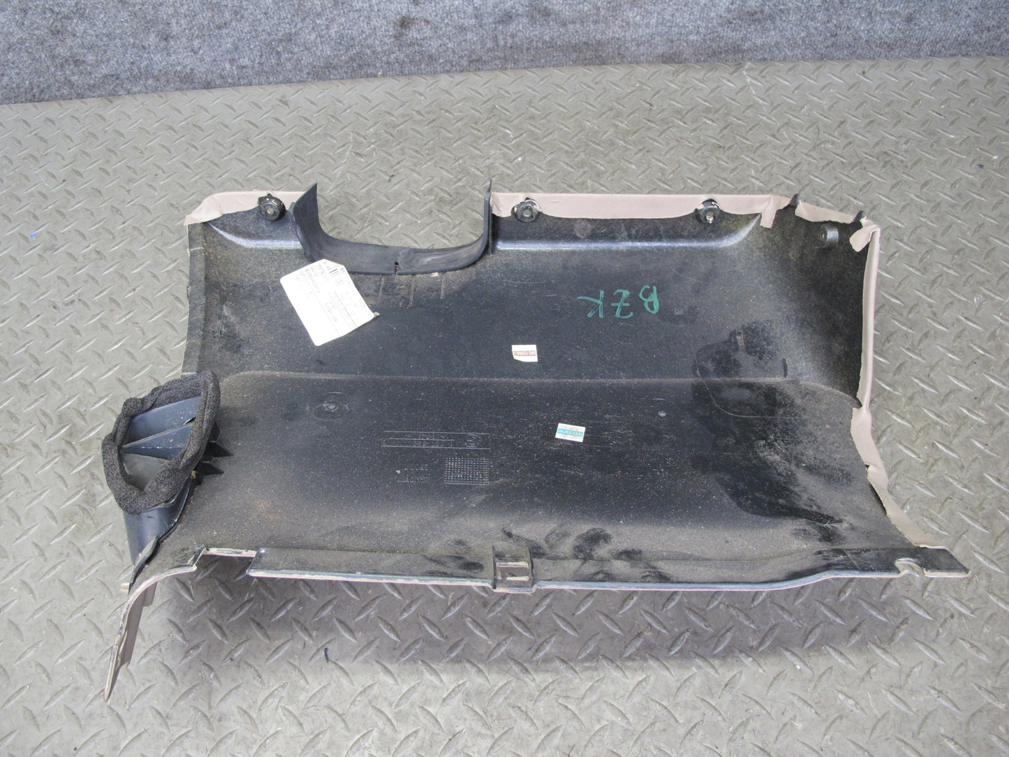 96-02 BMW E36/7 Z3 Left Under Dash Lower Knee Trim Cover Beige 8399809 OEM