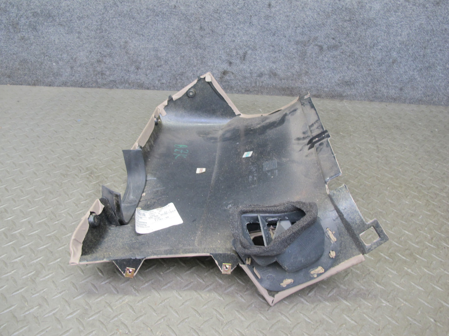 96-02 BMW E36/7 Z3 Left Under Dash Lower Knee Trim Cover Beige 8399809 OEM