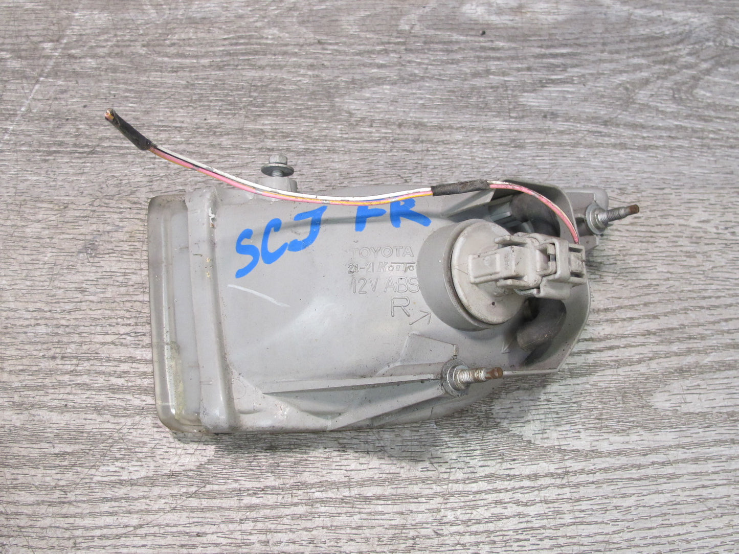 92-94 Lexus JZZ31L SC400 SC300 Set of 2 Front Left & Right Fog Light Lamp OEM