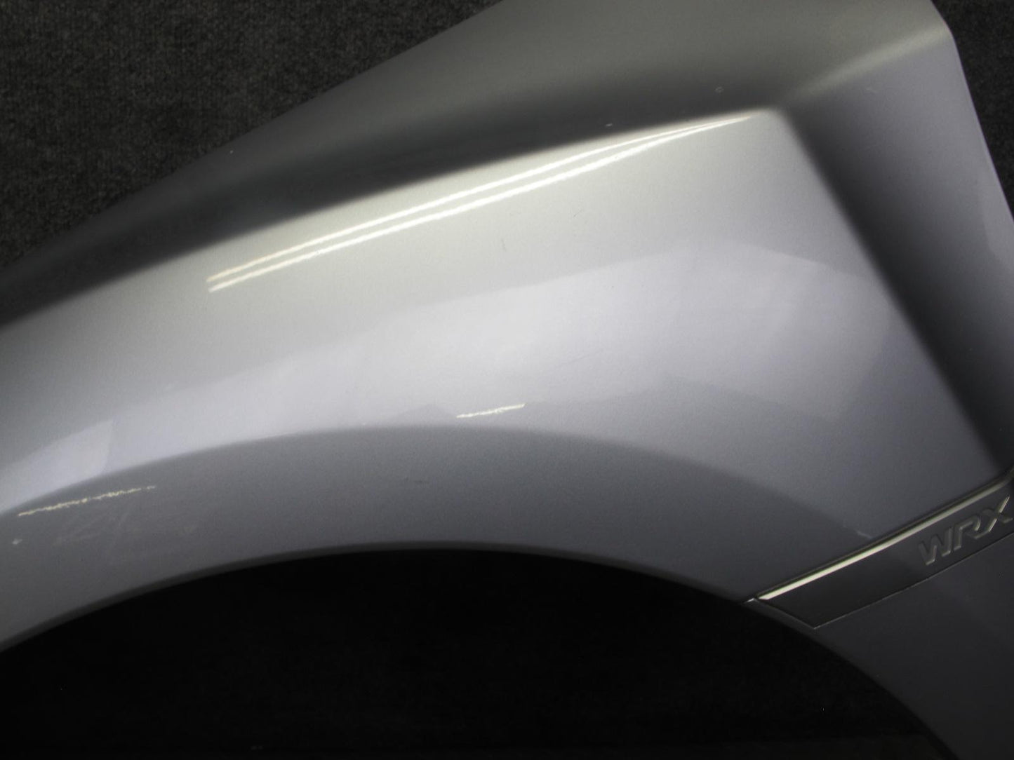 08-14 Subaru Impreza WRX Front Left Fender Shell Cover Panel ICE Silver OEM