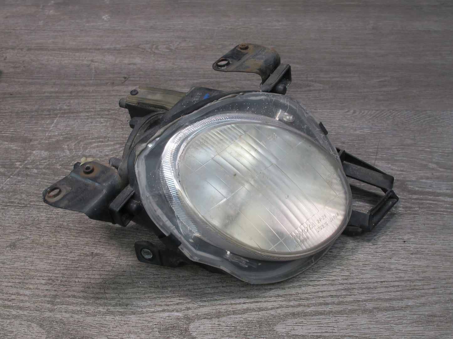 92-94 Lexus SC300 SC400 JZZ31L Set of 2 Front Inner High Beam Headlight Lamp OEM