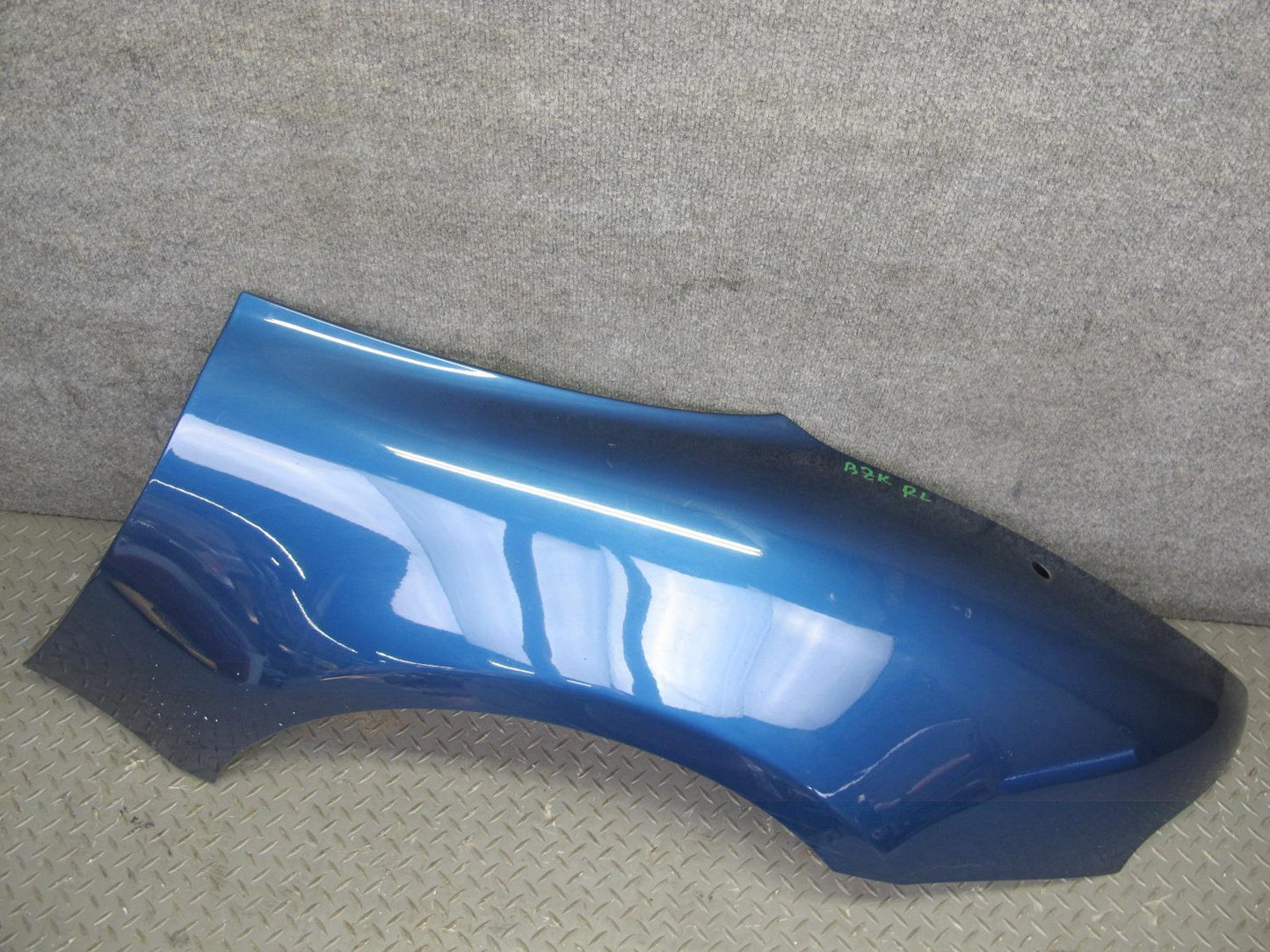 00-02 BMW E36/7 Z3 Roadster Rear Left Quarter Fender Cover Panel Topas Blue OEM