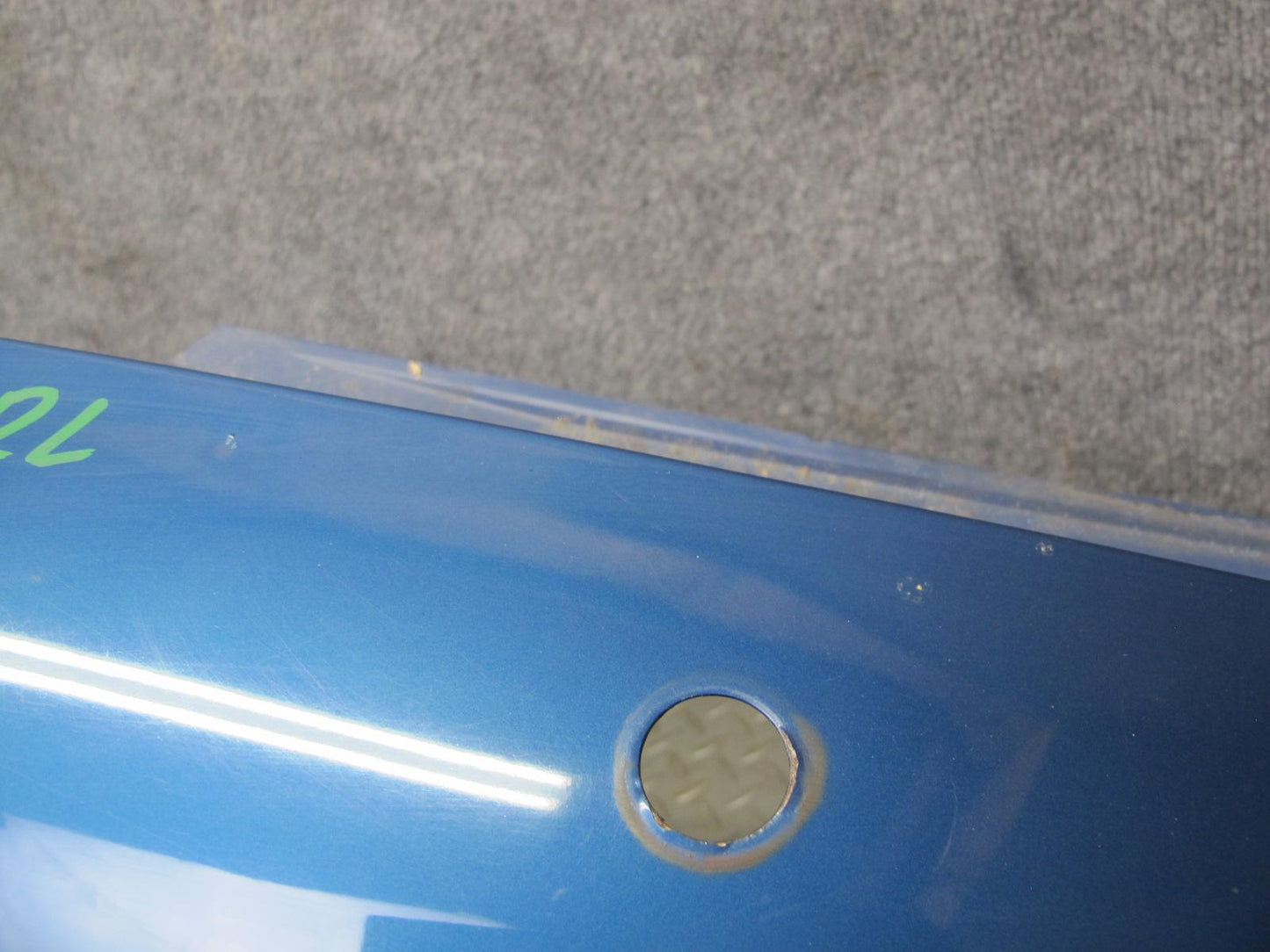 00-02 BMW E36/7 Z3 Roadster Rear Left Quarter Fender Cover Panel Topas Blue OEM