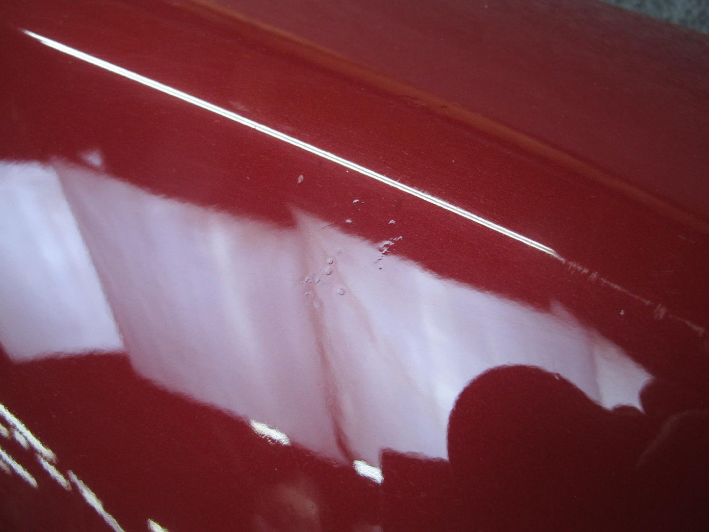 10-15 Lexus IS350 IS250 Convertible Front Right Fender Shell Panel Cover RED OEM