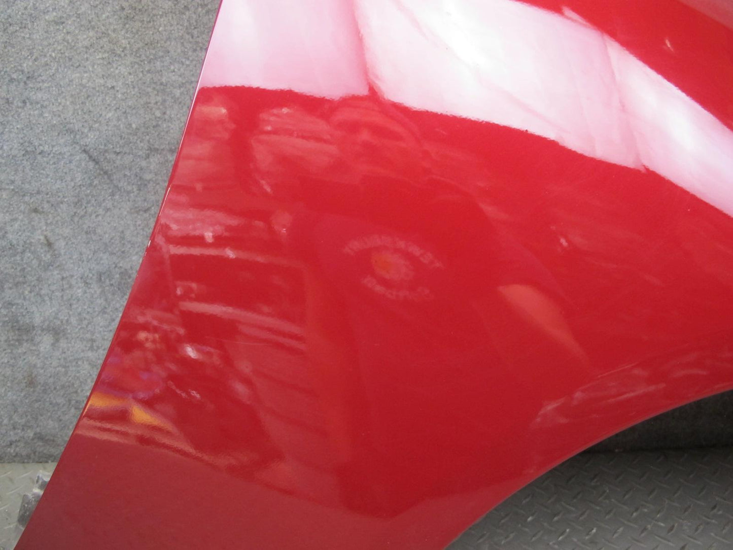 10-15 Lexus IS350 IS250 Convertible Front Right Fender Shell Panel Cover RED OEM