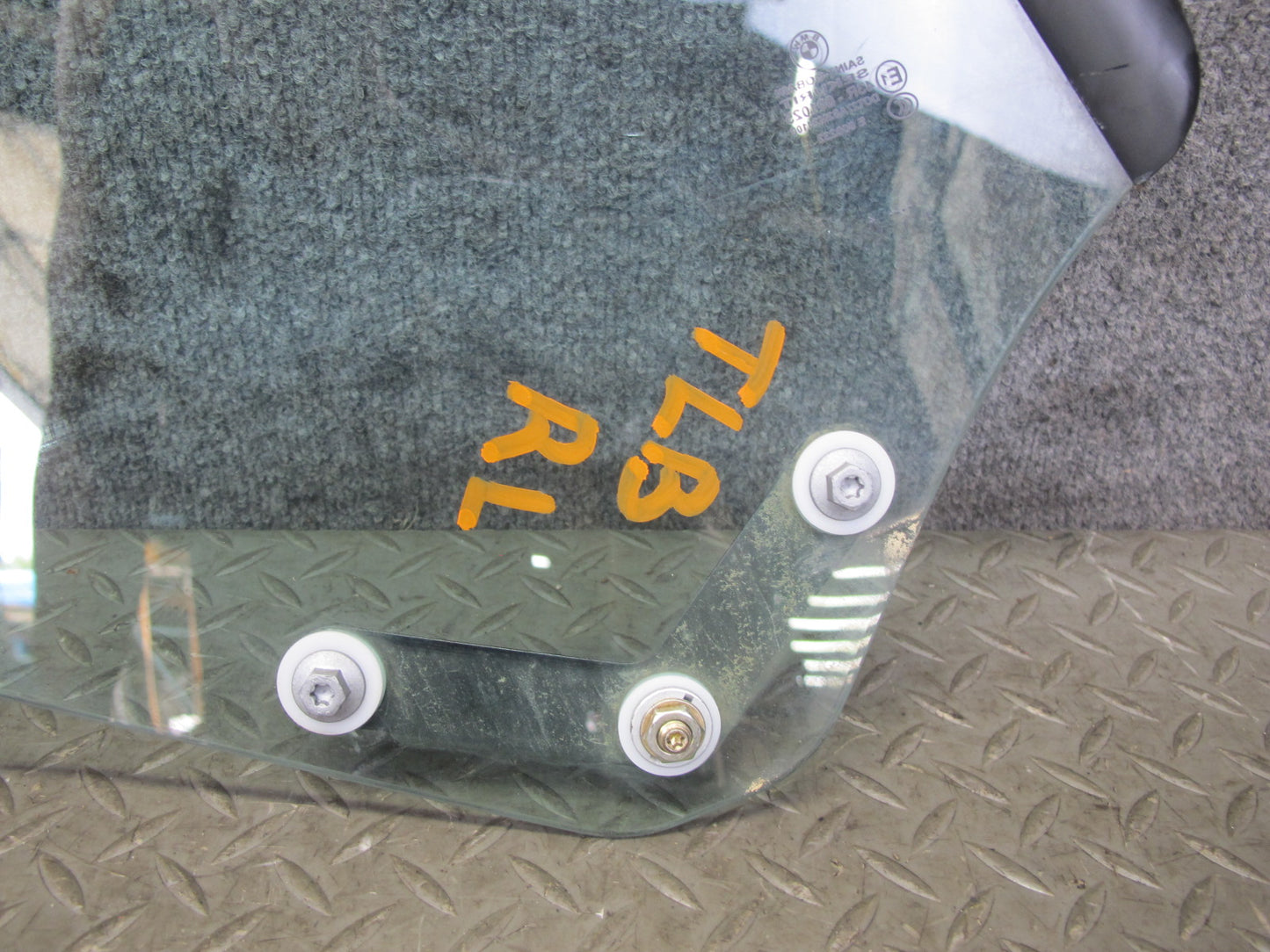 2001-2006 BMW E46 Convertible Rear Left Driver Side Quarter Glass Window