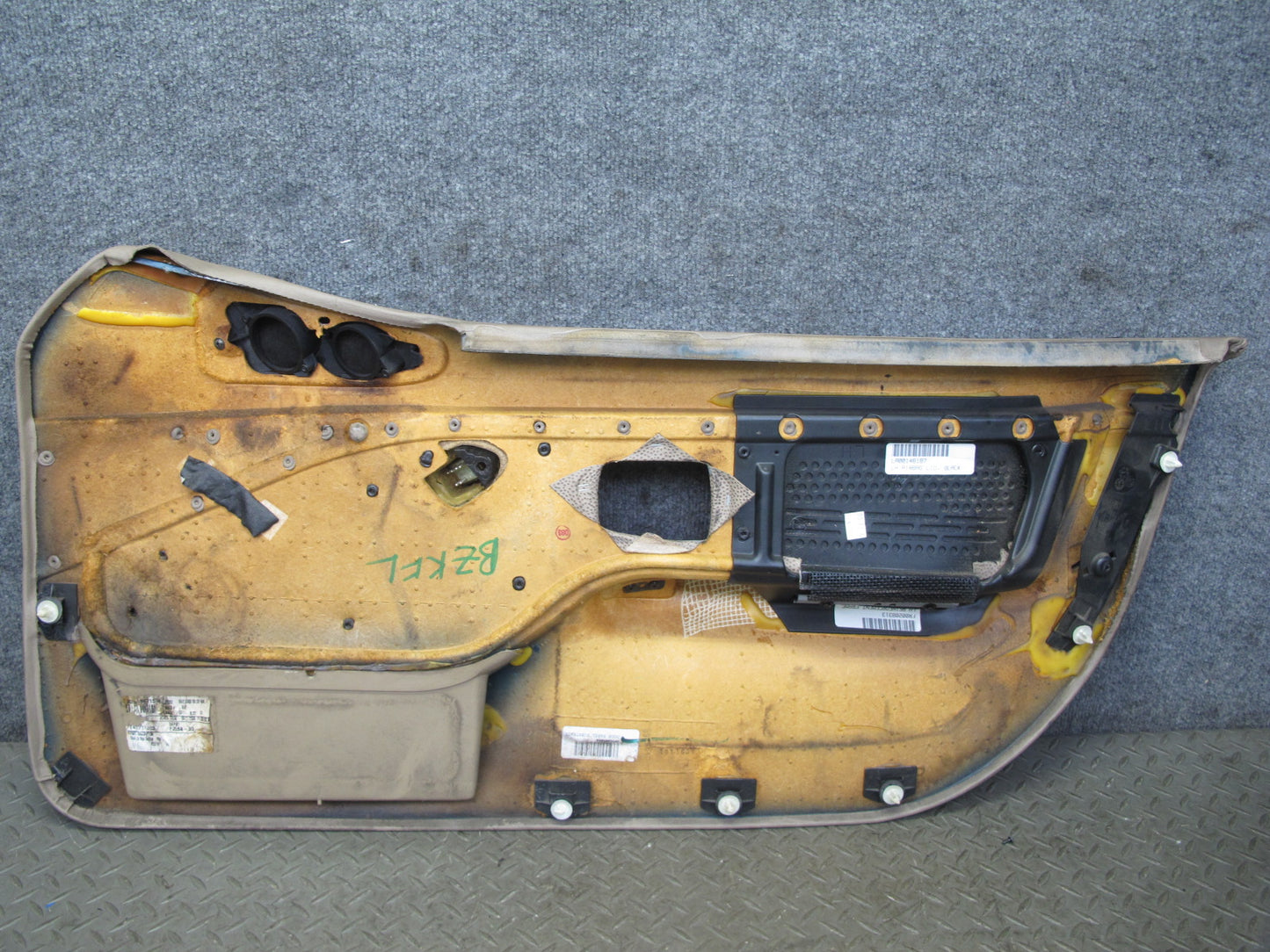 00-02 BMW E36/7 Z3 Roadster Set of 2 Front Door Interior Trim Cover Panel OEM