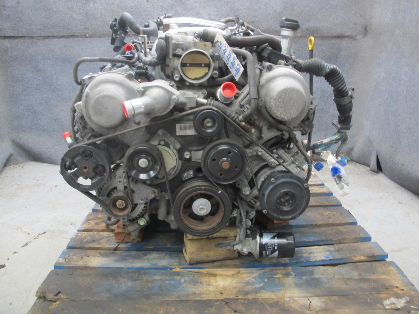 01-06 Lexus LS430 4.3L 3UZFE RWD VIN N 5TH Digit Complete Engine Motor 116K