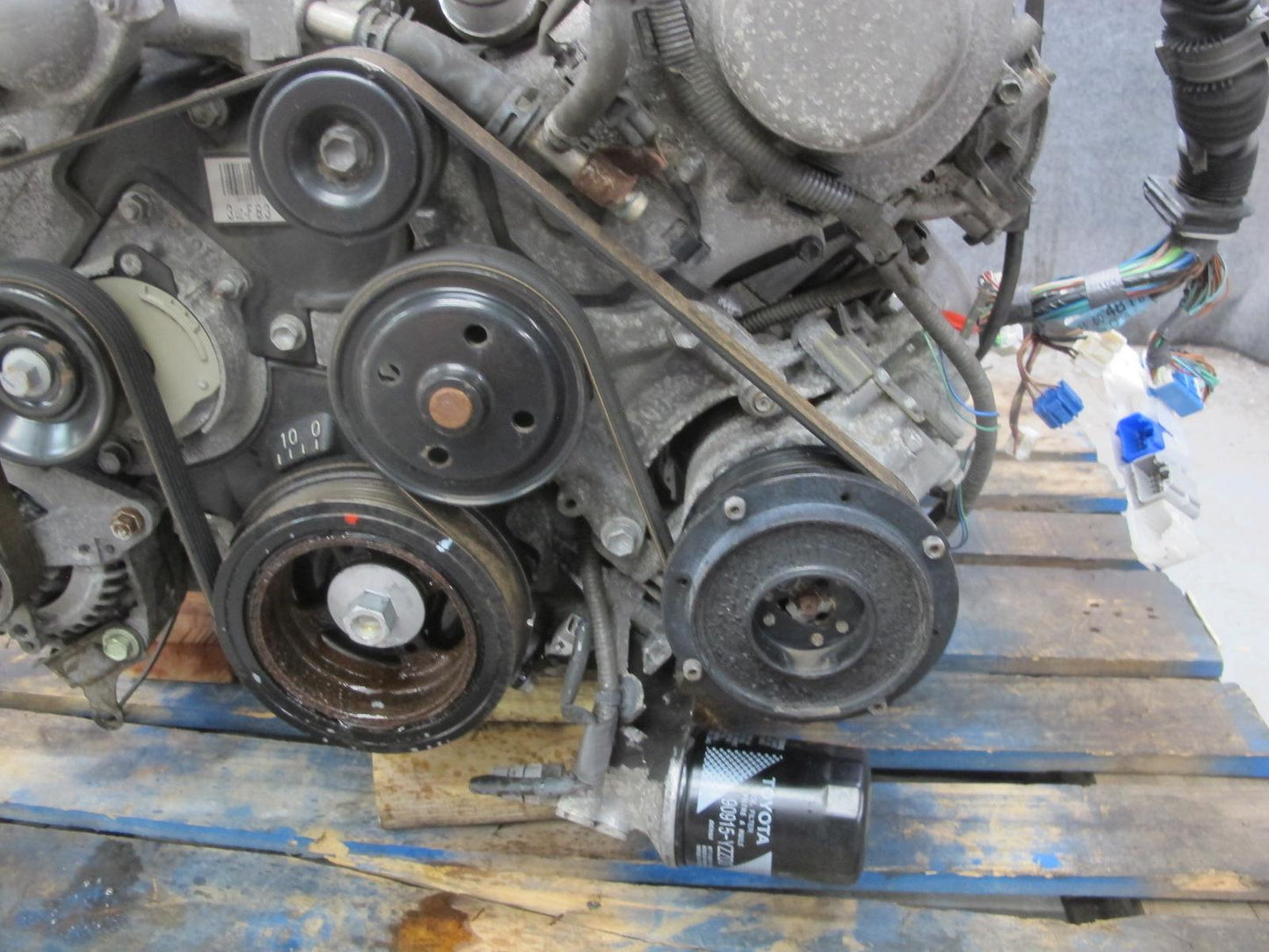 01-06 Lexus LS430 4.3L 3UZFE RWD VIN N 5TH Digit Complete Engine Motor 116K