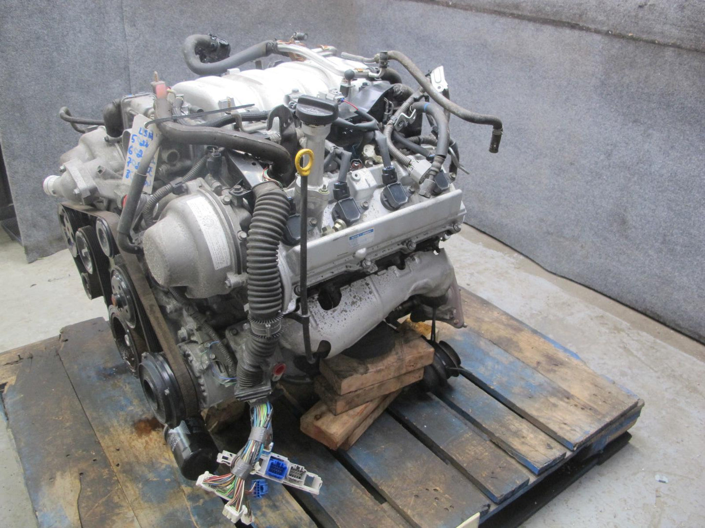 01-06 Lexus LS430 4.3L 3UZFE RWD VIN N 5TH Digit Complete Engine Motor 116K