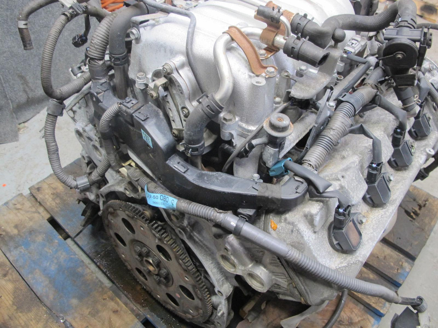 01-06 Lexus LS430 4.3L 3UZFE RWD VIN N 5TH Digit Complete Engine Motor 116K