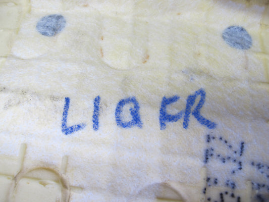 2014-2015 Infiniti QX60 Front Right Seat Upper Backrest Leather Cushion