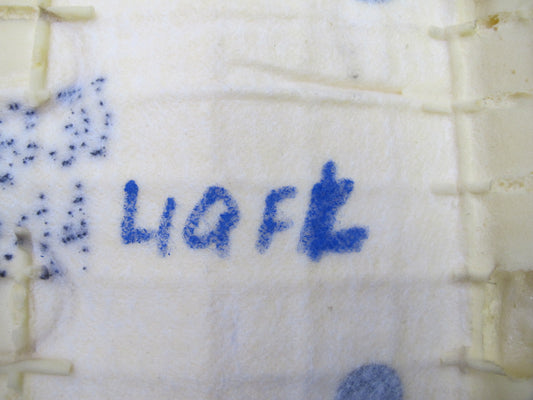 2014-2015 Infiniti QX60 Front Left Seat Upper Backrest Leather Cushion