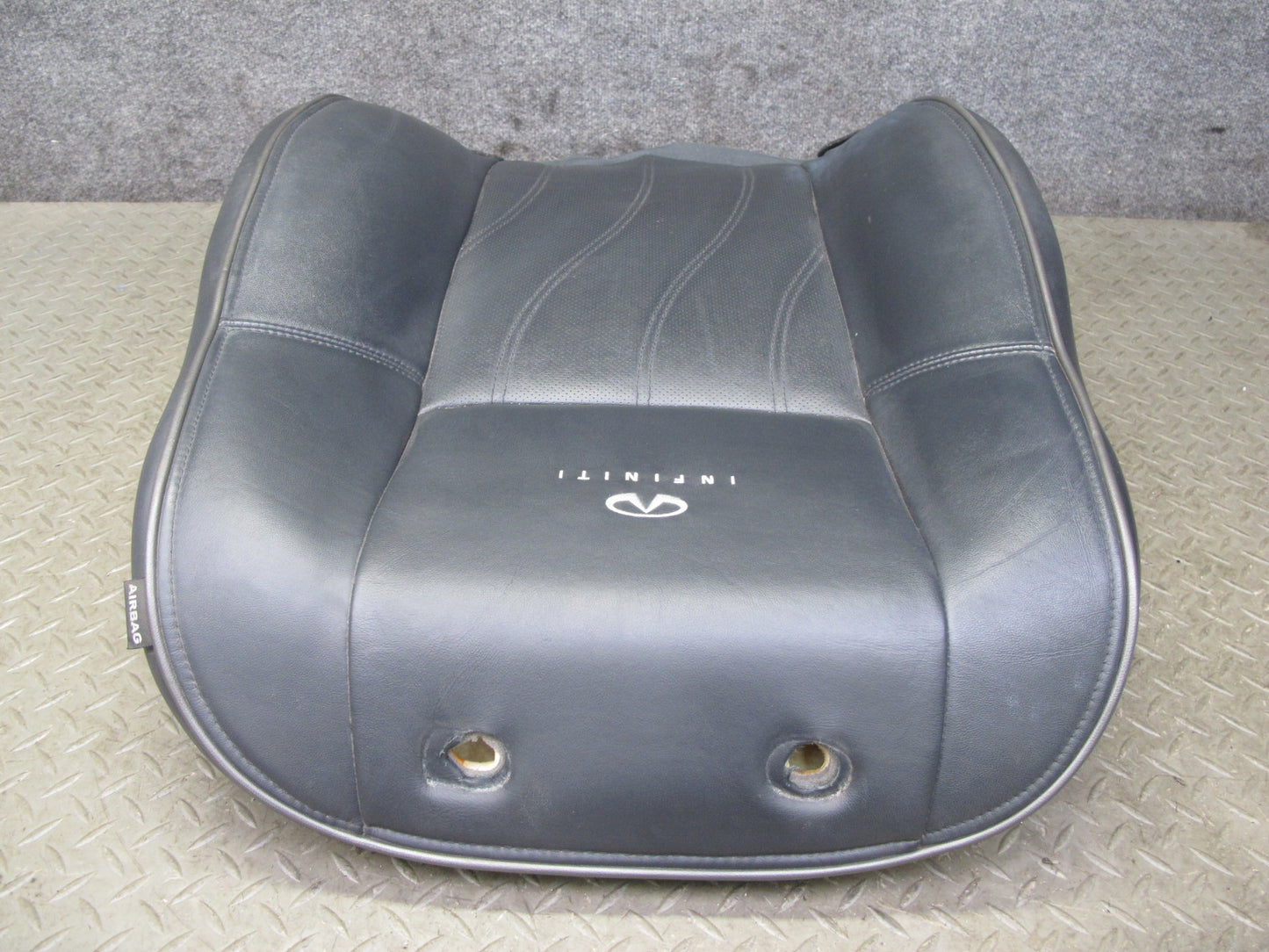 2014-2015 Infiniti QX60 Front Left Seat Upper Backrest Leather Cushion