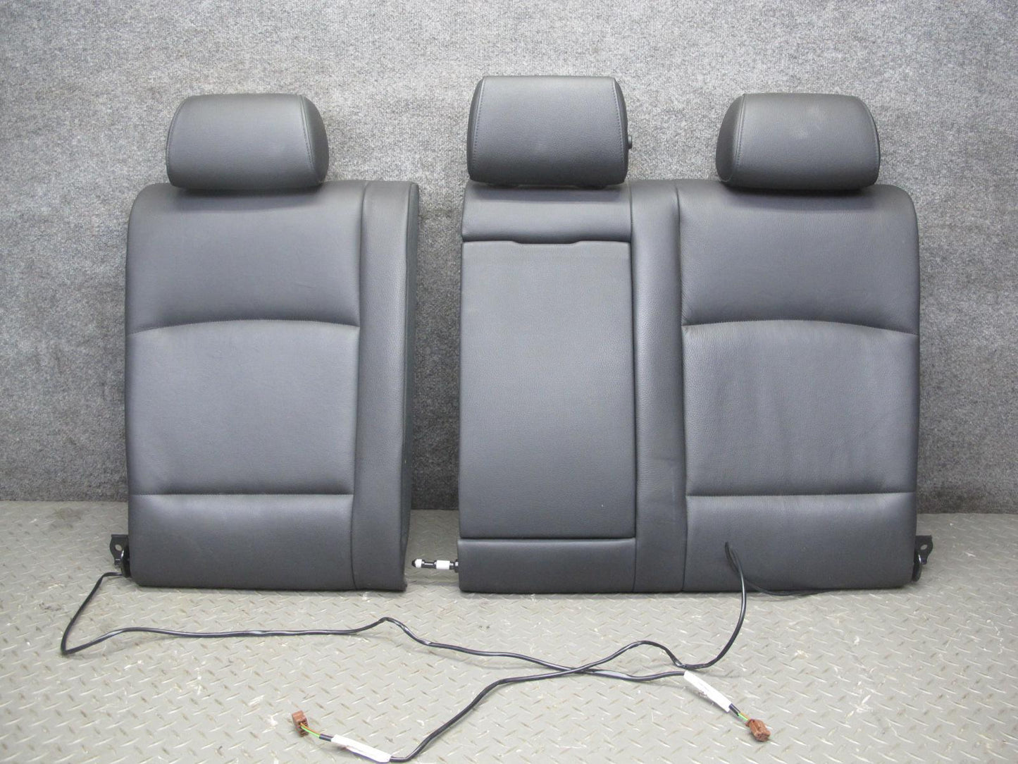 11-13 BMW F10 5-SERIES 550i Front & Rear Leather Comfort Seat Set Black OEM