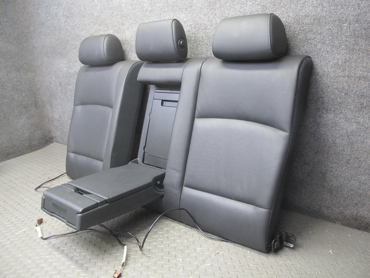 11-13 BMW F10 5-SERIES 550i Front & Rear Leather Comfort Seat Set Black OEM