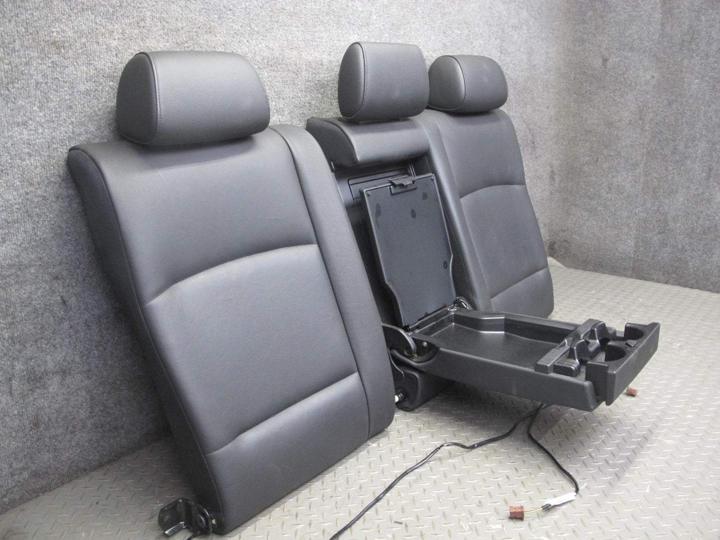 11-13 BMW F10 5-SERIES 550i Front & Rear Leather Comfort Seat Set Black OEM