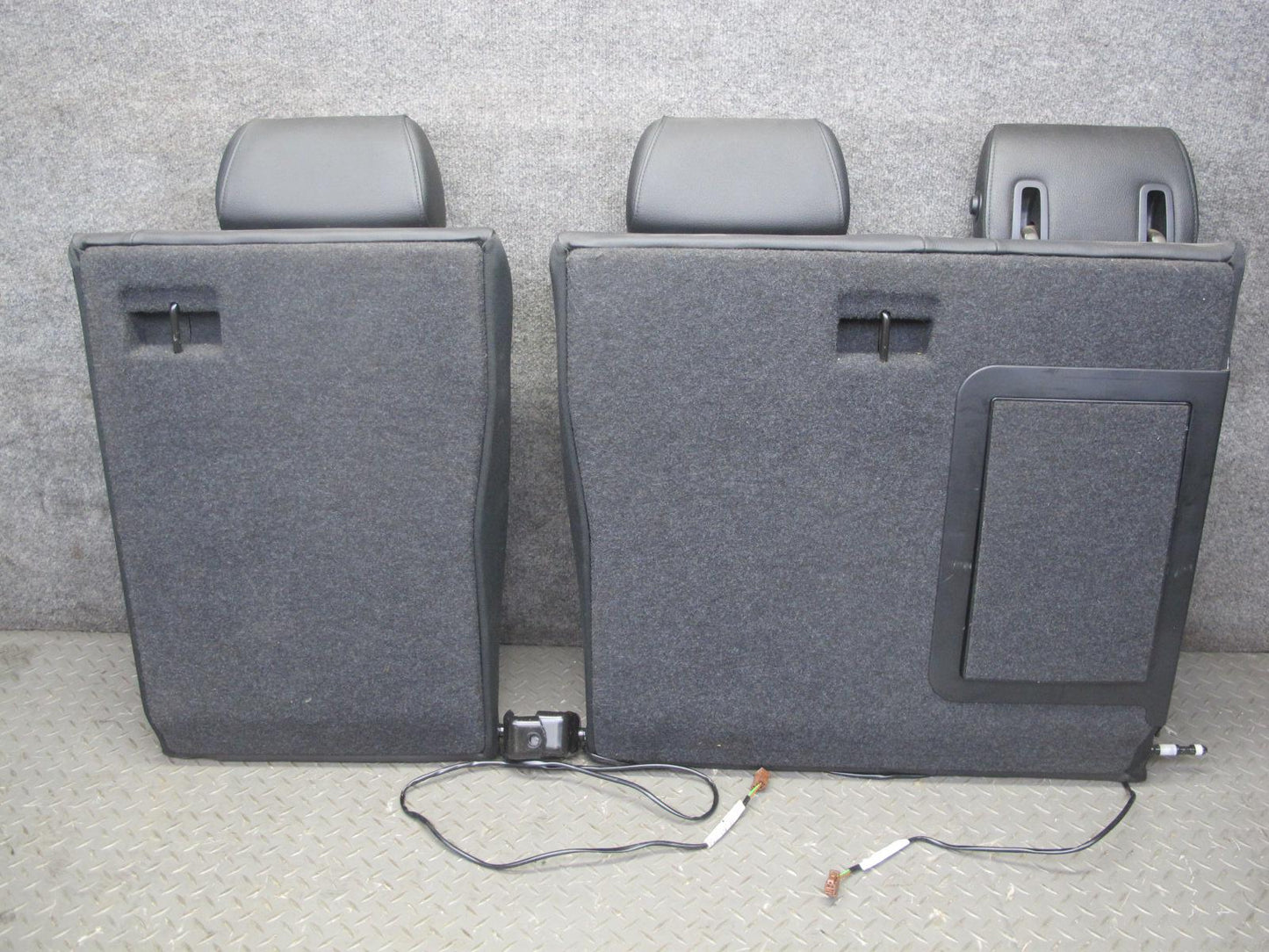 11-13 BMW F10 5-SERIES 550i Front & Rear Leather Comfort Seat Set Black OEM