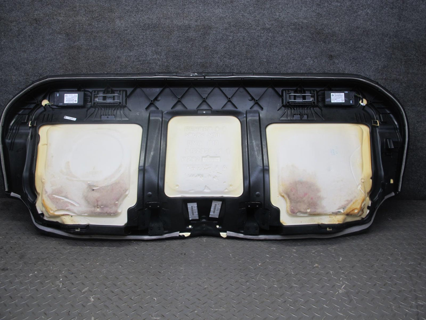 11-13 BMW F10 5-SERIES 550i Front & Rear Leather Comfort Seat Set Black OEM
