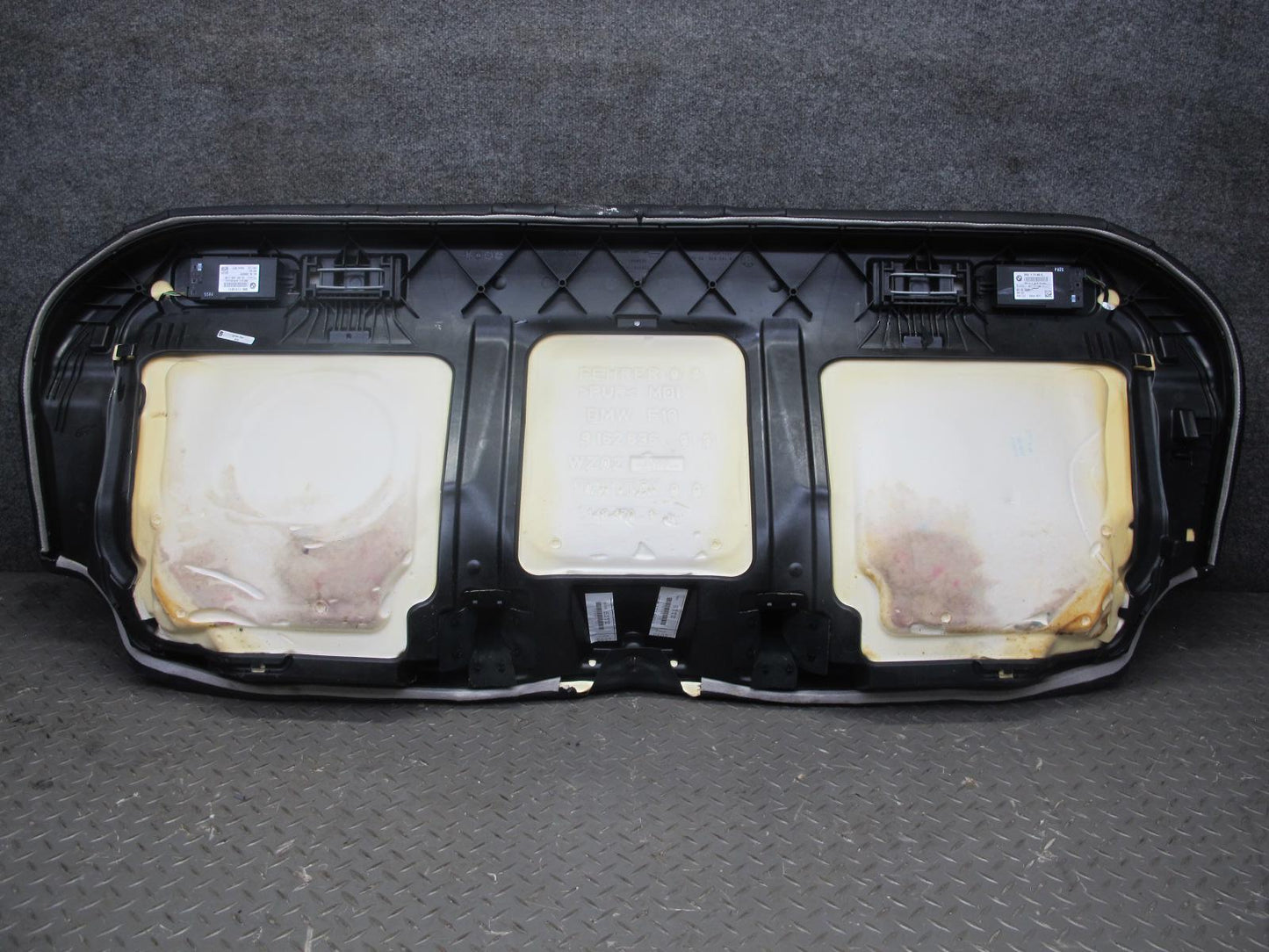11-13 BMW F10 5-SERIES 550i Front & Rear Leather Comfort Seat Set Black OEM