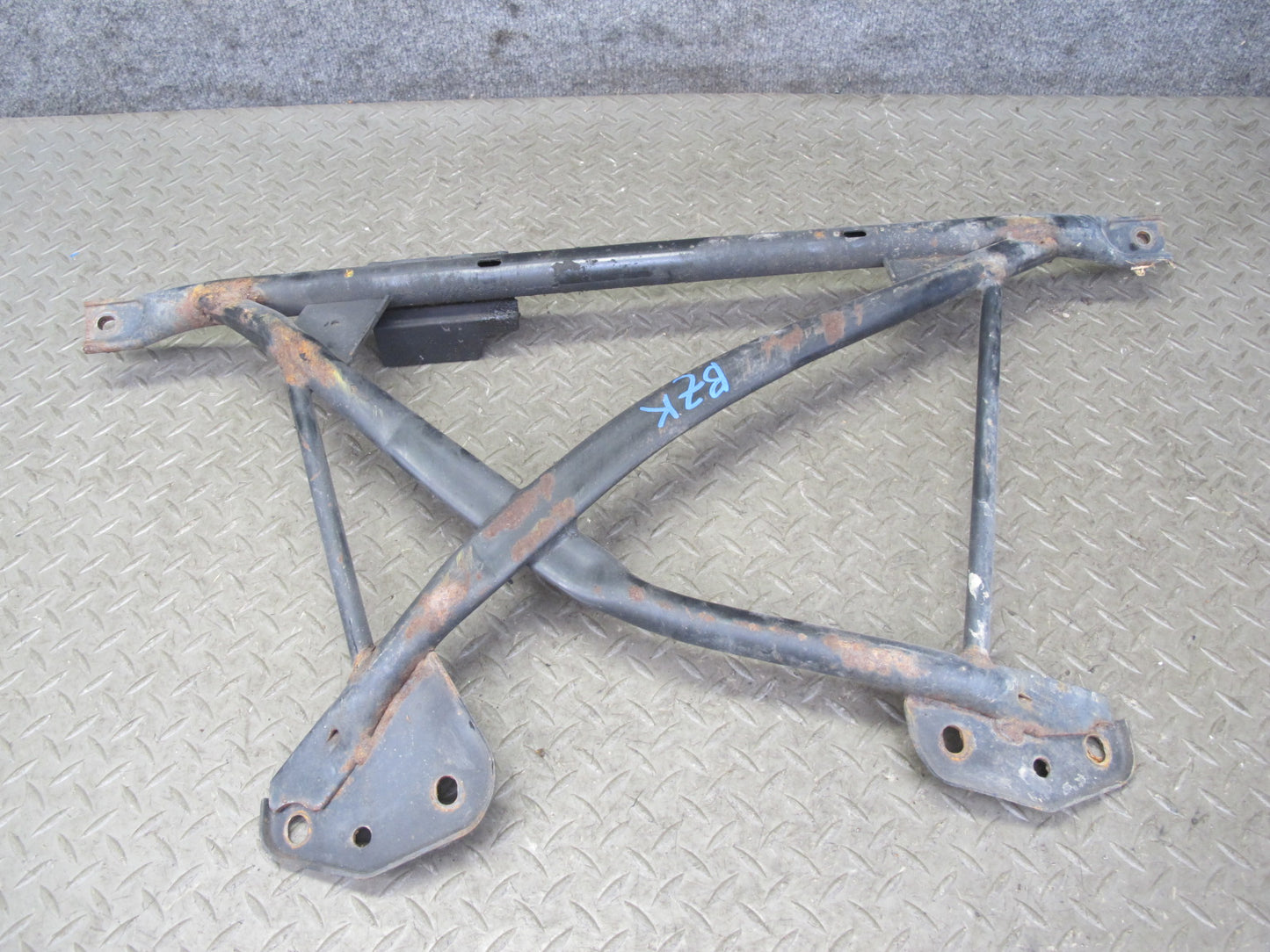98-02 BMW E36/7 Z3 Front X Brace Crossmember Reinforcement Subframe OEM