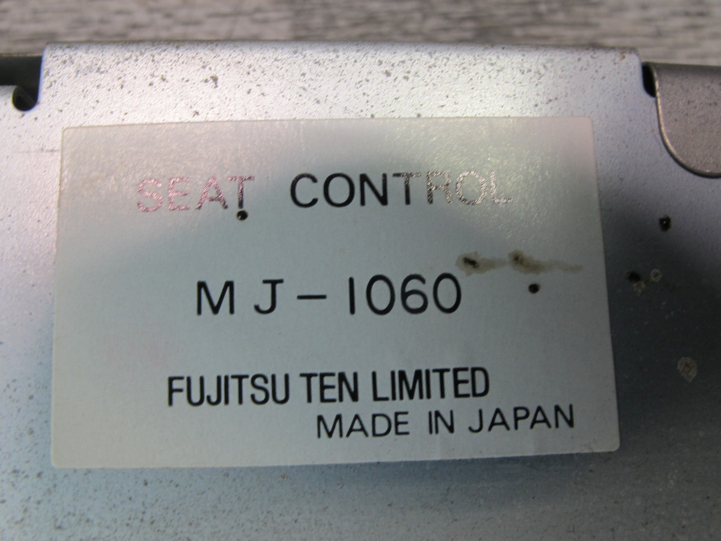 92-00 Lexus JZZ31L SC400 SC300 Front Left Seat Position Control Module OEM